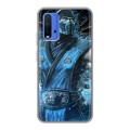 Дизайнерский силиконовый чехол для Xiaomi RedMi 9T Mortal Combat