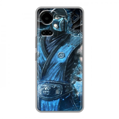 Дизайнерский силиконовый чехол для Tecno Camon 19 Mortal Combat