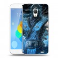 Дизайнерский силиконовый чехол для  Meizu MX3 Mortal Combat