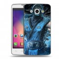 Дизайнерский пластиковый чехол для LG L60 Mortal Combat