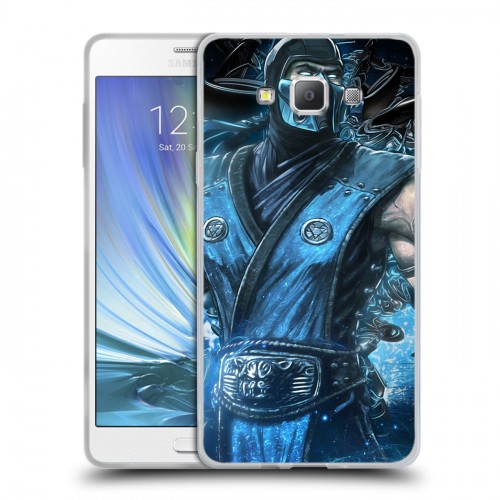 Дизайнерский пластиковый чехол для Samsung Galaxy A7 Mortal Combat