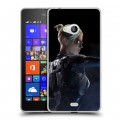 Дизайнерский пластиковый чехол для Microsoft Lumia 540 Mortal Combat