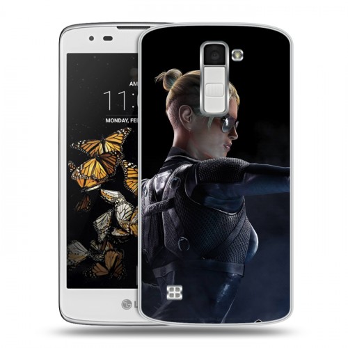 Дизайнерский пластиковый чехол для LG K8 Mortal Combat