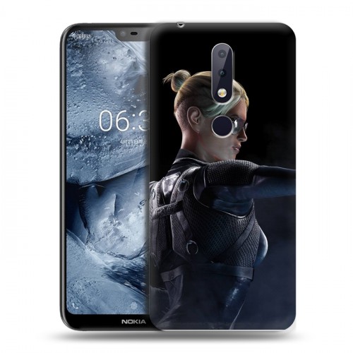 Дизайнерский пластиковый чехол для Nokia 6.1 Plus Mortal Combat