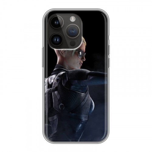 Дизайнерский силиконовый чехол для Iphone 14 Pro Mortal Combat