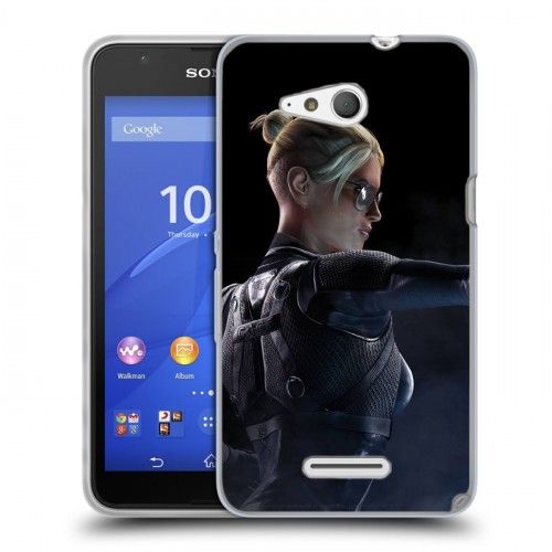 Дизайнерский пластиковый чехол для Sony Xperia E4g Mortal Combat