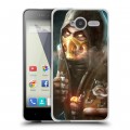 Дизайнерский пластиковый чехол для ZTE Blade L3 Mortal Combat