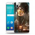 Дизайнерский пластиковый чехол для Huawei ShotX Mortal Combat