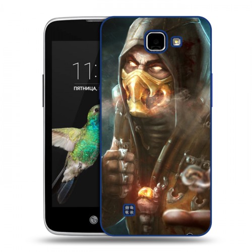 Дизайнерский пластиковый чехол для LG K4 Mortal Combat