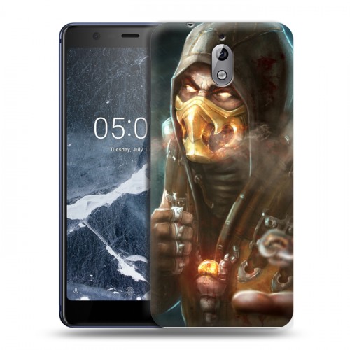 Дизайнерский пластиковый чехол для Nokia 3.1 Mortal Combat