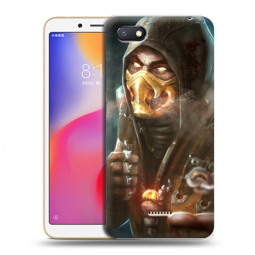 Дизайнерский пластиковый чехол для Xiaomi RedMi 6A Mortal Combat