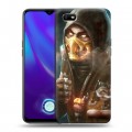 Дизайнерский силиконовый с усиленными углами чехол для OPPO A1k Mortal Combat