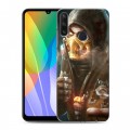 Дизайнерский пластиковый чехол для Huawei Y6p Mortal Combat