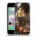 Дизайнерский пластиковый чехол для Iphone 5c Mortal Combat