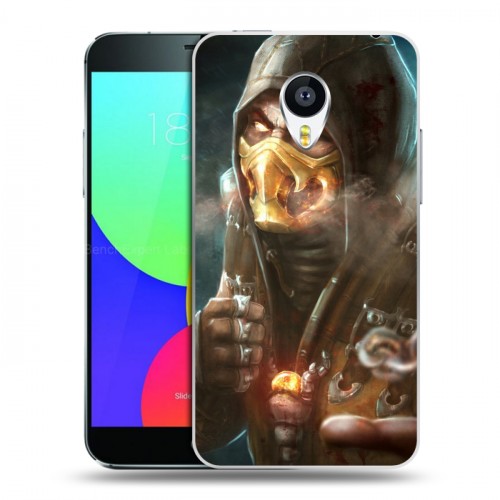 Дизайнерский пластиковый чехол для Meizu MX4 Mortal Combat