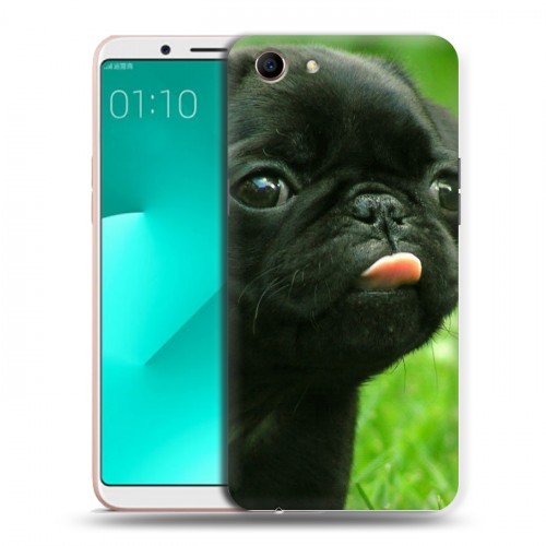 Дизайнерский пластиковый чехол для OPPO A83 Щенки