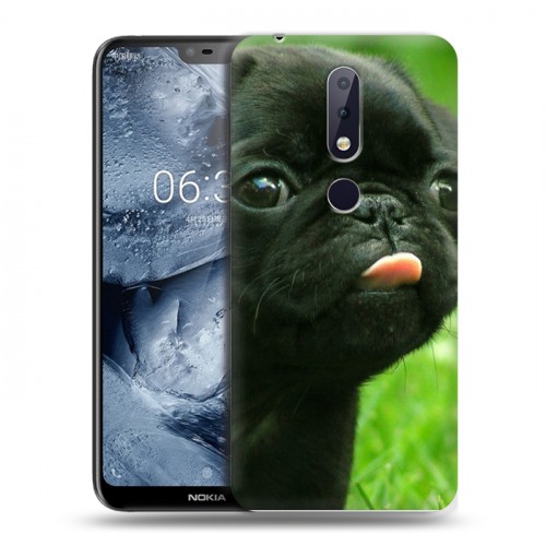 Дизайнерский пластиковый чехол для Nokia 6.1 Plus Щенки