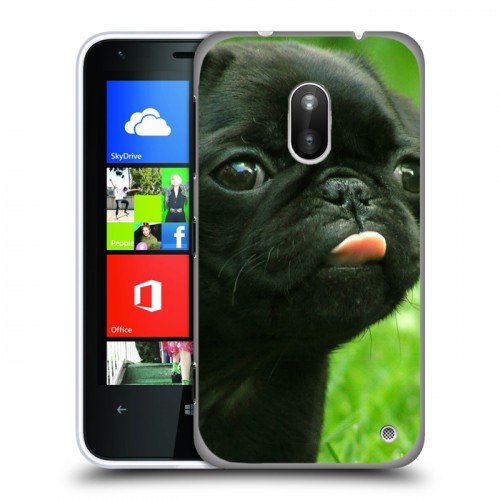 Дизайнерский пластиковый чехол для Nokia Lumia 620 Щенки