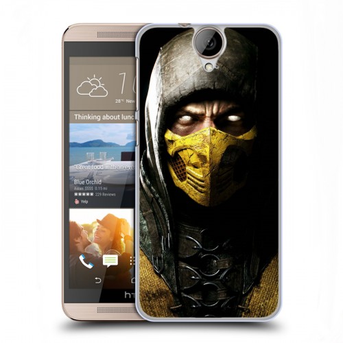 Дизайнерский пластиковый чехол для HTC One E9+ Mortal Combat