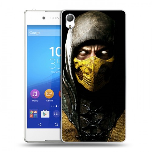 Дизайнерский пластиковый чехол для Sony Xperia Z3+ Mortal Combat