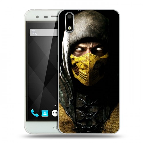 Дизайнерский пластиковый чехол для Ulefone Paris Mortal Combat