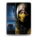 Дизайнерский пластиковый чехол для Nokia 8 Mortal Combat