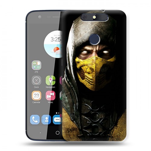 Дизайнерский силиконовый чехол для ZTE Blade V8C Mortal Combat