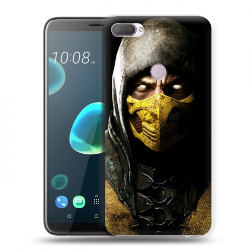 Дизайнерский силиконовый чехол для HTC Desire 12 Plus Mortal Combat