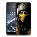 Дизайнерский силиконовый чехол для Nokia 3.1 Mortal Combat