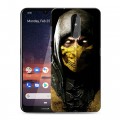 Дизайнерский силиконовый чехол для Nokia 3.2 Mortal Combat