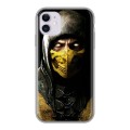 Дизайнерский силиконовый чехол для Iphone 11 Mortal Combat