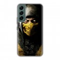 Дизайнерский силиконовый чехол для Samsung Galaxy S22 Mortal Combat