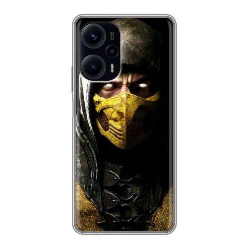 Дизайнерский силиконовый чехол для XIaomi Poco F5 Mortal Combat