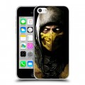 Дизайнерский пластиковый чехол для Iphone 5c Mortal Combat