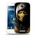 Дизайнерский пластиковый чехол для Lenovo A706 Mortal Combat