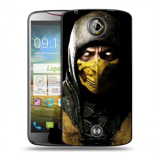 Дизайнерский пластиковый чехол для Acer Liquid S2 Mortal Combat