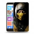 Дизайнерский пластиковый чехол для Nokia Lumia 1320 Mortal Combat