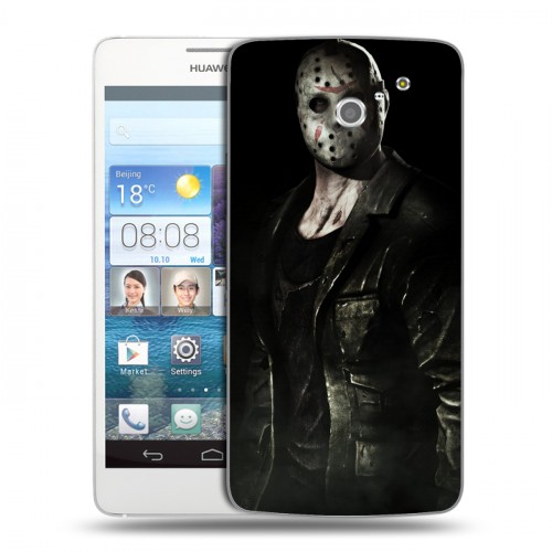 Дизайнерский пластиковый чехол для Huawei Ascend D2 Mortal Combat