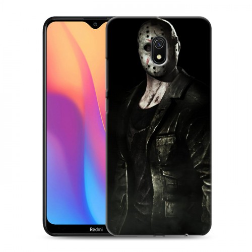 Дизайнерский силиконовый с усиленными углами чехол для Xiaomi RedMi 8A Mortal Combat