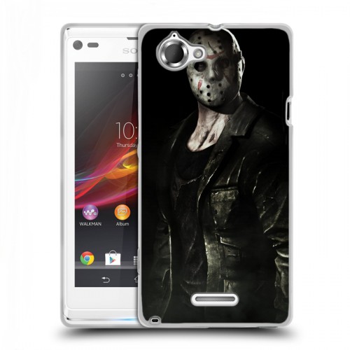 Дизайнерский пластиковый чехол для Sony Xperia L Mortal Combat