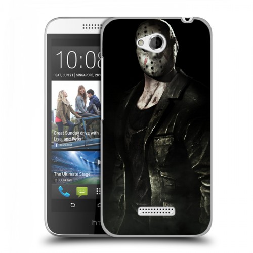 Дизайнерский пластиковый чехол для HTC Desire 616 Mortal Combat