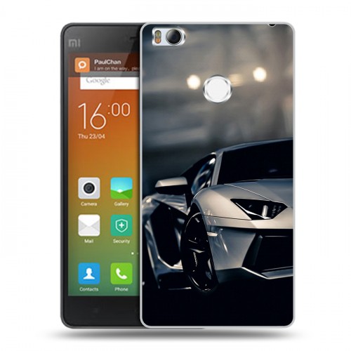 Дизайнерский пластиковый чехол для Xiaomi Mi4S Need for speed