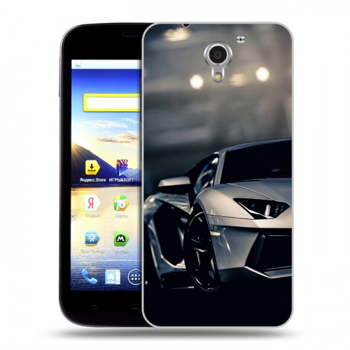 Дизайнерский пластиковый чехол для ZTE Blade A510 Need for speed