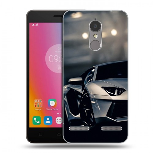 Дизайнерский пластиковый чехол для Lenovo K6 Need for speed