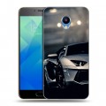 Дизайнерский пластиковый чехол для Meizu M5 Need for speed