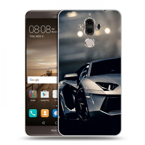 Дизайнерский пластиковый чехол для Huawei Mate 9 Need for speed