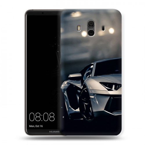 Дизайнерский пластиковый чехол для Huawei Mate 10 Need for speed