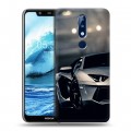 Дизайнерский пластиковый чехол для Nokia 5.1 Plus Need for speed