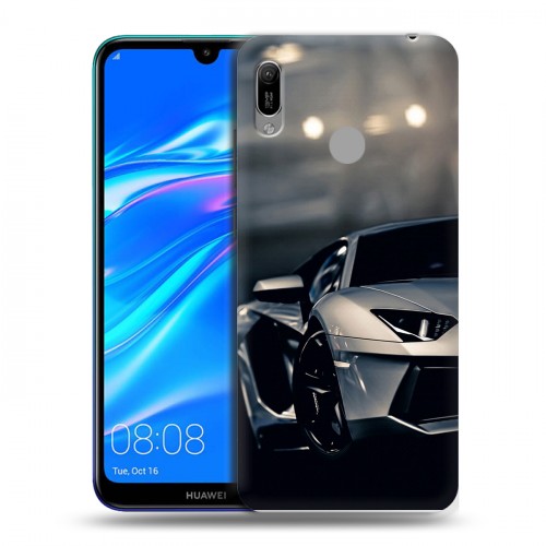 Дизайнерский пластиковый чехол для Huawei Y6 (2019) Need for speed