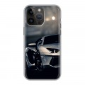 Дизайнерский силиконовый с усиленными углами чехол для Iphone 14 Pro Max Need for speed